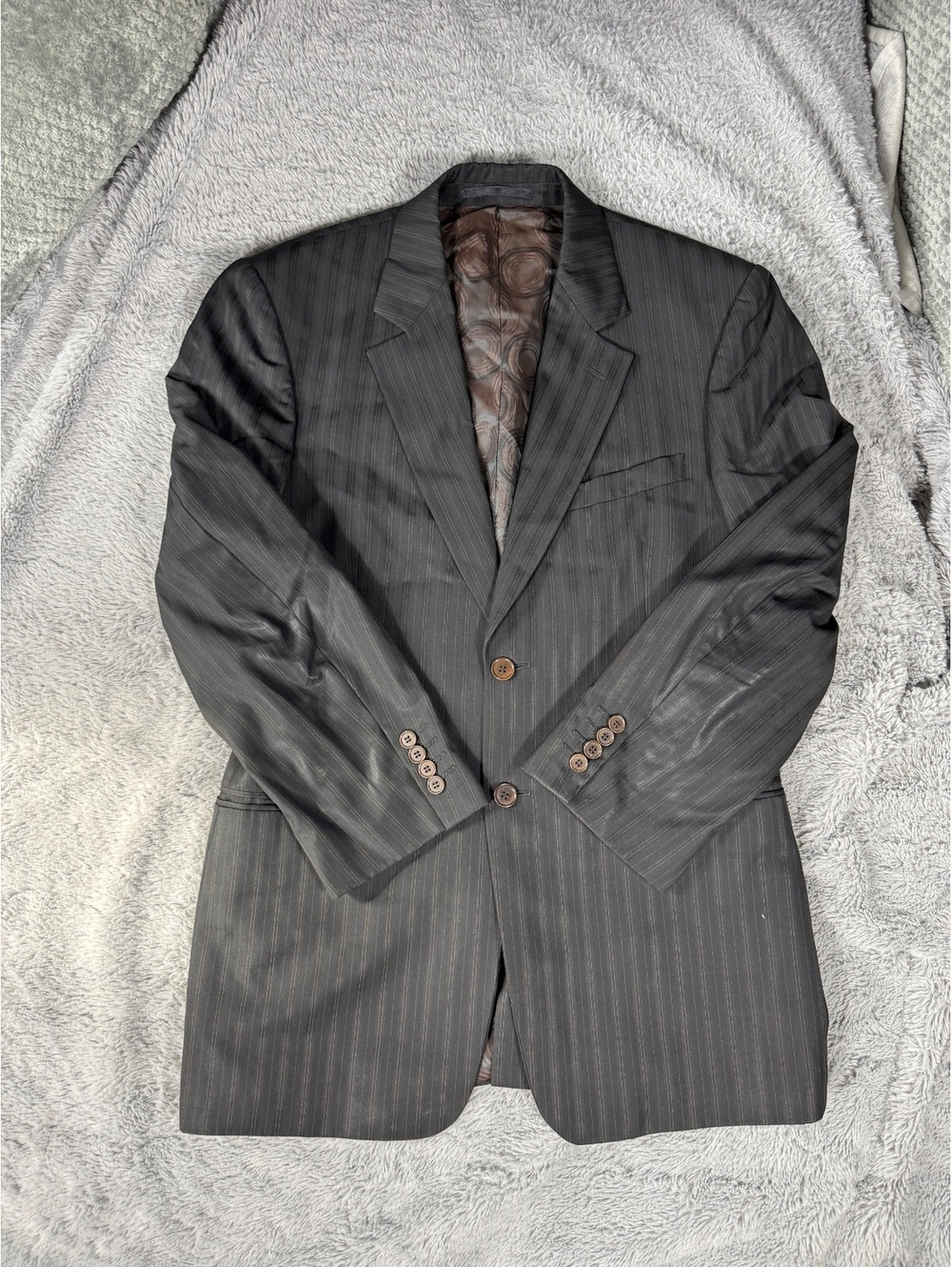 Paul Smith London Men's Pinstripe Suit Jacket Size 40